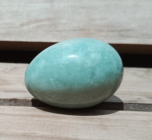 Large Jade yoni egg GIA certified Light green kegel pelvic exercise - Picture 2 of 4