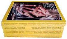 National Geographic 1987 english komplett Sammlung 1-12 Zeitschrift Hefte Natur
