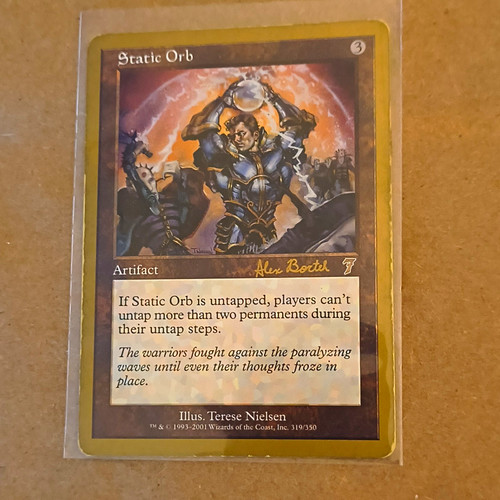 Wizards of the Coast MTG 7th Edition Static Orb #319 Rare Regular EN