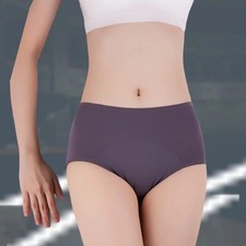 3PCS Plus Size Womens Menstrual Period Underwear Leakproof Panties Physiological