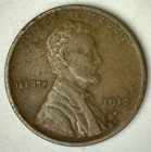 1912 D Lincoln Wheat Cent Coin 1c VF Penny Very Fine Denver Mint