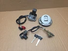 Yamaha FZS600 Fazer Ignition switch fuel cap seat lock set & keys X2 1998 - 2003