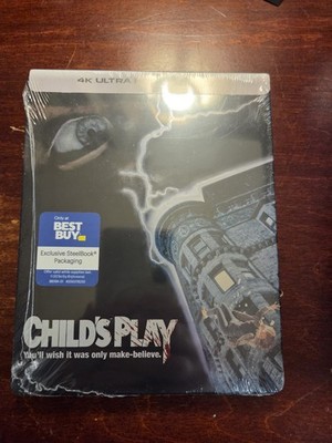 Child's Play 4K Steelbook (4K UHD + Blu-Ray) Best Buy Exclusive SEALED!