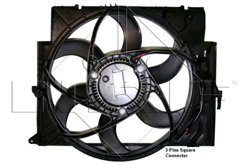 NRF-OE 47210 Fan, engine cooling for BMW