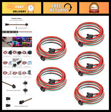 5 Pcs 20AWG 3 Pin JST SM Male Female LED Connector  6.56FT Extension Cable for