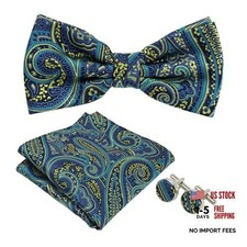 Paisley Pre-tied Bowties Large Style-29