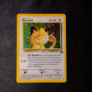 Meowth 10 Black Star Promo | eBay