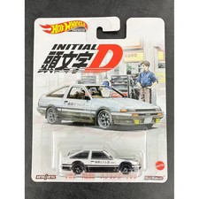 Custom Hot Wheels Toyota AE86 Inspirado Inicial Estilo D Diecast con Pantalla de Tarjetas