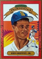 ungraded Ken Griffey Jr. #4 1990 Donruss baseball card