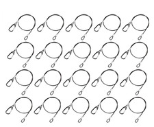 20 Pack 52Cm/20" Safety Security Cable Wire for Stage Lighting per Strip Load 10