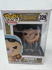 Funko Pop! Figura Vinilo Animación One Piece Franky #329 con Protector Nariz Plateada