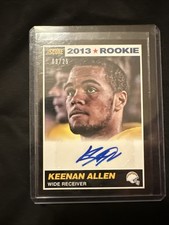 keenan allen rookie autograph 09/25