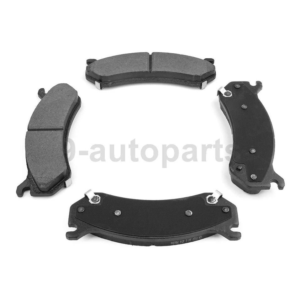 Rotores de freno traseros y pastillas de freno de cerámica para GMC Yukon XL 2500 2003 2004 2005 Foto 2 de 4