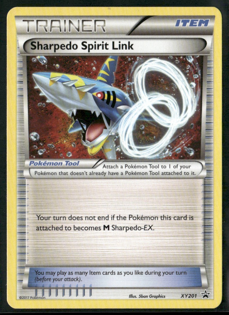Sharpedo Spirit Link #XY201 XY, Promos 2017 Promo NM/LP Pokemon TCG