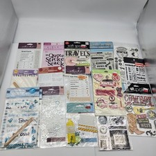 Scrapbook sticker Modules Lot Sealed Mixed large lot