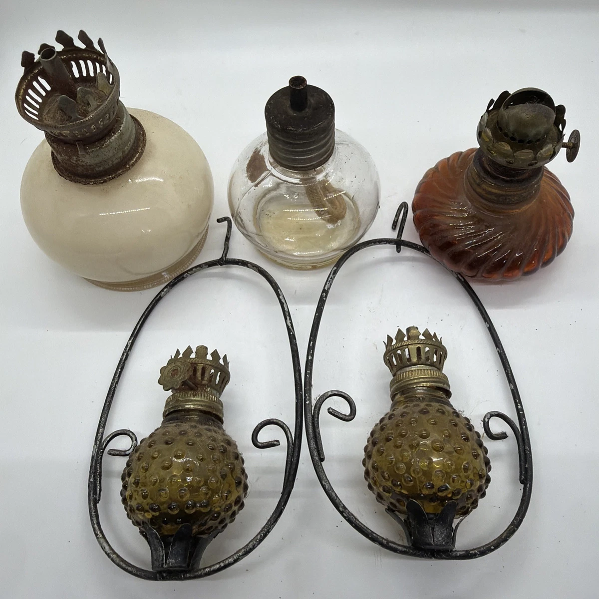 Vintage Mini Oil Lamps In Collectible Oil Lamps for sale | eBay