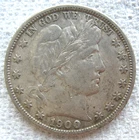1900-S Barber Silver Half Dollar
