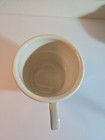 Anthology 'S' Coffee Mug White With Gold Trim 4" Round — photo 5