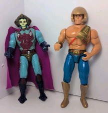Vintage 1988 Skeletor & He-Man New Adventures Of He-Man Figures MOTU