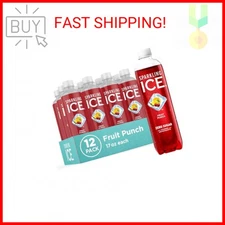 Sparkling Ice, Fruit Punch Sparkling Water, Zero Sugar Flavored Water, with Vita