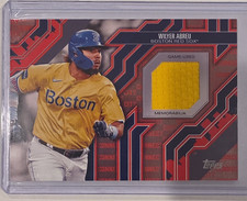 2025 Topps Series 1 - Wilyer Abreu Red Sox City Connect Relic #CC-WA