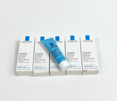 La Roche-Posay Toleriane Double Repair Matte Moisturizer SAMPLE 0.1oz - Lot of 5