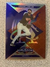 2025 Panini Crusade - Jordan Lawlar #30 Blue Crusade