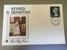 GB STAMPS RARE FIRST DAY COVER 1972 REVISED HIGH VALUE
