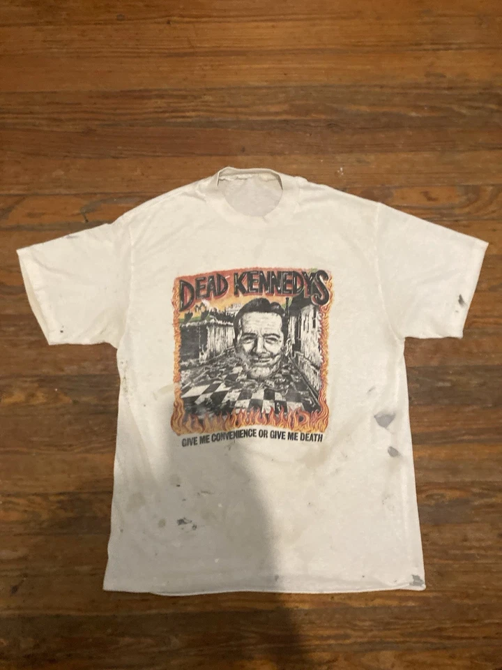 Dead Kennedys vintage single stitch shirt Black Flag Ramones Circle Jerks Damned - Image 3 of 4