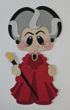 Cinderella Villian Evil Stepmother. Scrapbook, Card Making Paper Piecing