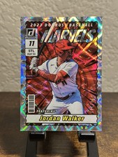 Jordan Walker 2023 Donruss #M2 Marvels Diamonds Holo #/349 Rookie