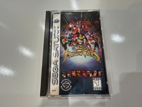 Fighting Vipers (Sega Saturn, 1996) CIB Complete in Box with Manual LN MINT!