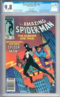 Amazing Spider Man #252 (Newsstand Edition) Classic Cover Marvel 1984 CGC 9.8