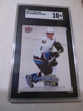 2nd YEAR CARD 06-07 Fleer Ultra Card # 196 ALEX OVECHKIN SGC 10 POP ONE GOAT $$$