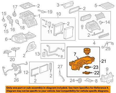 #ad #ad GM OEM 13 22 Encore Evaporator Heater Components Lower Case 95920122 $177.41