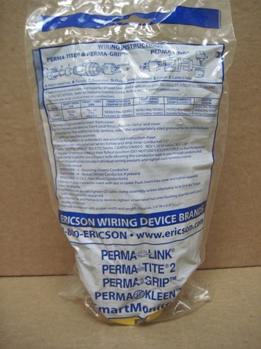 Ericson 2410-C Yellow Locking Receptacle Cord Connector L5-20 125V 20A 1PH 2P 3W - Picture 6 of 6