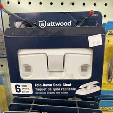 Attwood 6" Fold-Down Dock Cleat