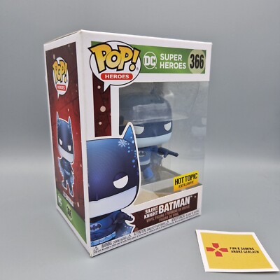 Funko Pop! DC Super Heroes	#366 Silent Knight Batman	Hot Topic Exclusive