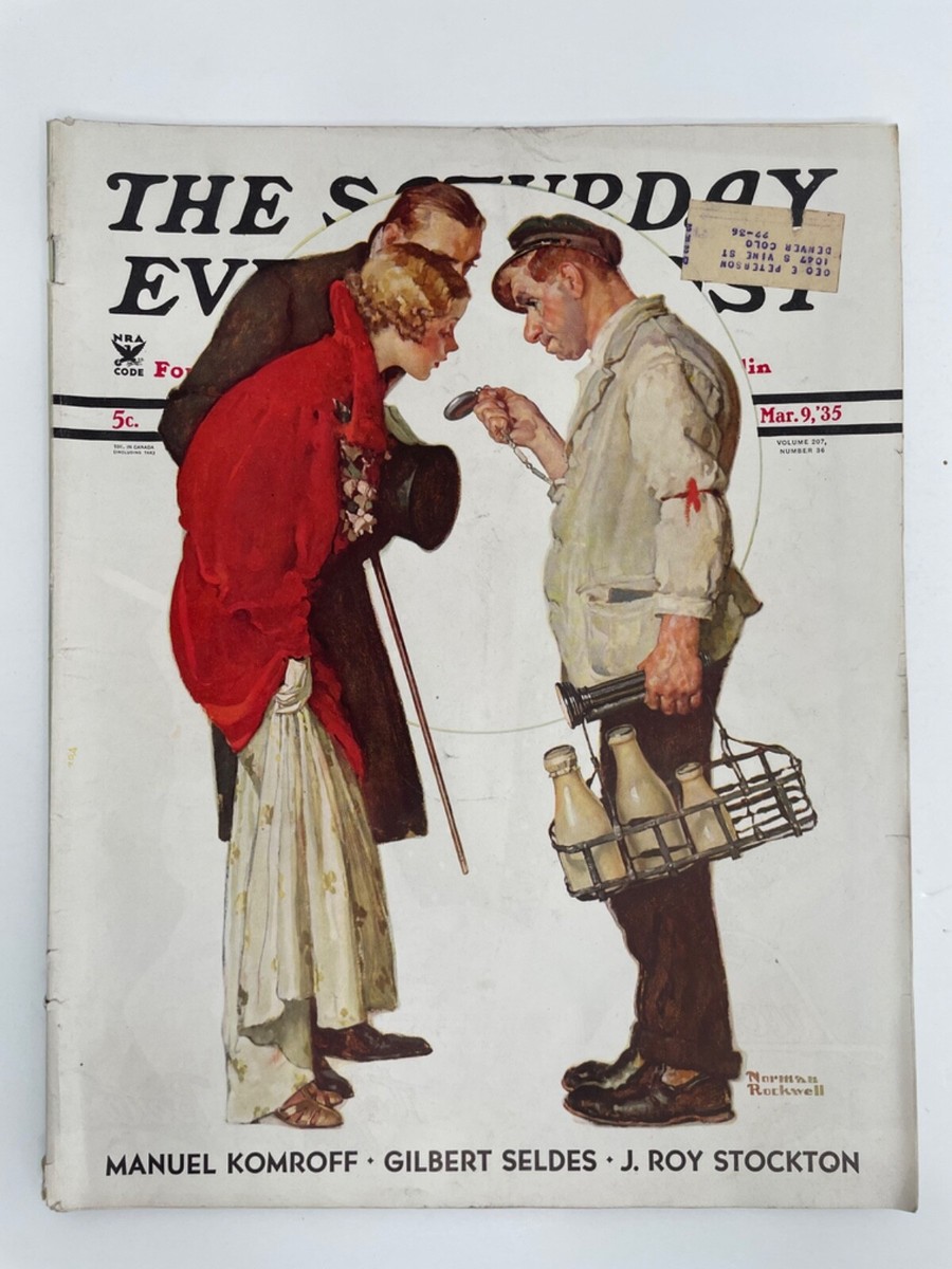 The Saturday Evening Post (1931-1944) NORMAN ROCKWELL Covers