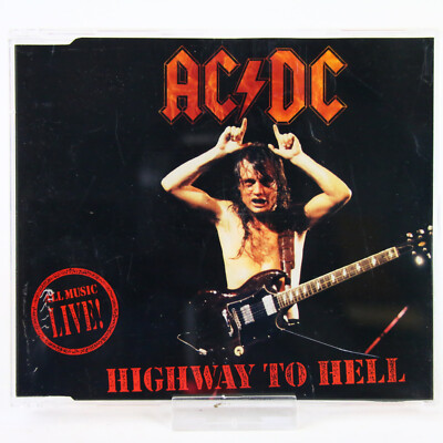 Music Musik Maxi Single CD AC/DC   Highway To Hell (All Music Live!) Gut