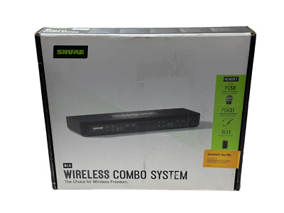 Shure BLX1288/P31 UHF Dual Channel Wireless Combo System J11