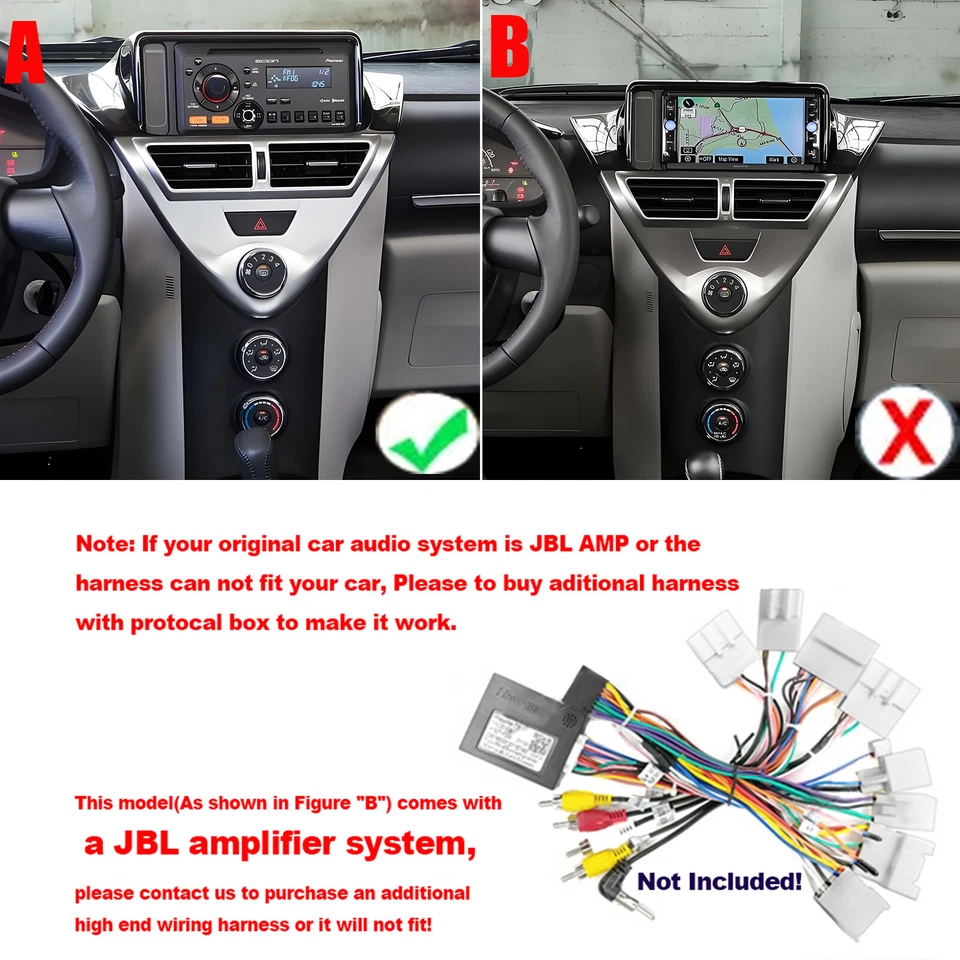 9.7" For Scion iQ 2012-2015 Android 14 Apple Carplay Car Radio GPS Navi Player - Imagem 3 de 4