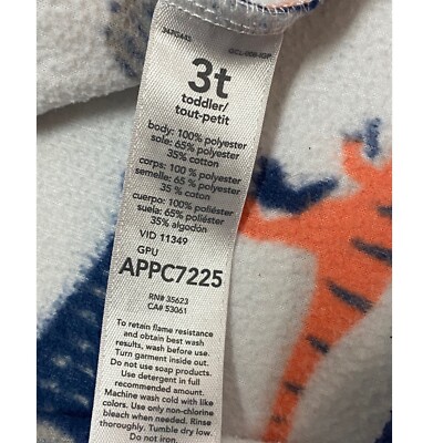 ⭐︎ Dinosaur Sleeper 3T Carters Zip Up | eBay
