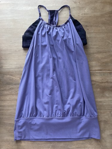 Lululemon Purple Tank Top Built in 
