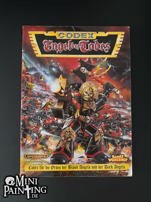 Warhammer 40k Codex Engel des Todes Blood Angels Citadel Deutsch 2nd Edition OOP
