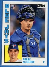2019 Topps Series 2 1984 Topps Baseball Rookies #84R-RM Reese McGuire Rookie RC