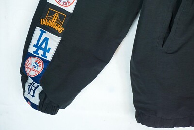 Champion MLB Team Logo Tape Parka Jacket LA NY Sox Giants Men's