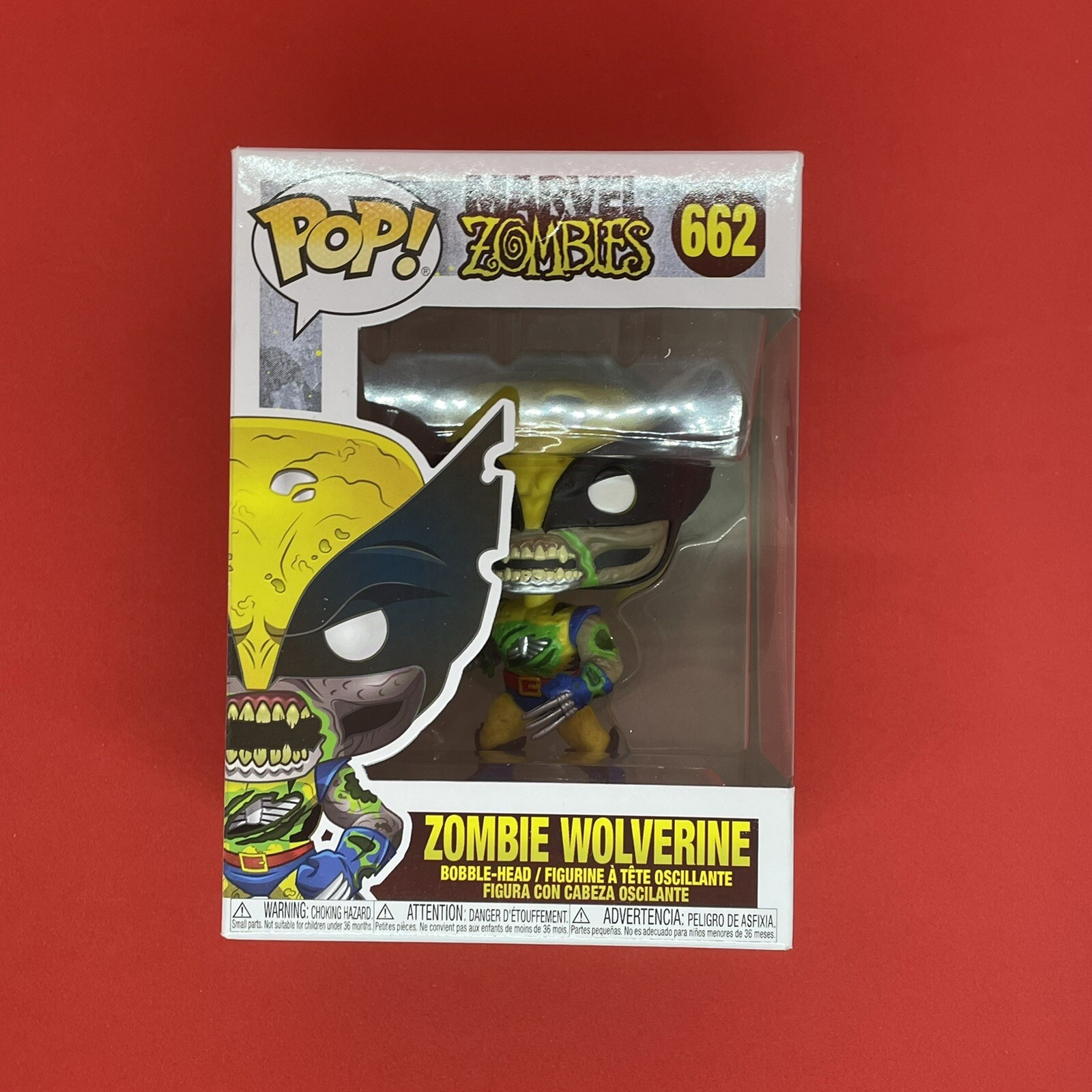 Funko Pop! Marvel: Marvel Zombies - Zombie Wolverine Vinyl Figure #662