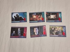 DOCTOR WHO RITTENHOUSE SERIES 1-4 TRADING 6 RED PARALLEL BASE CARDS CARD DR ..