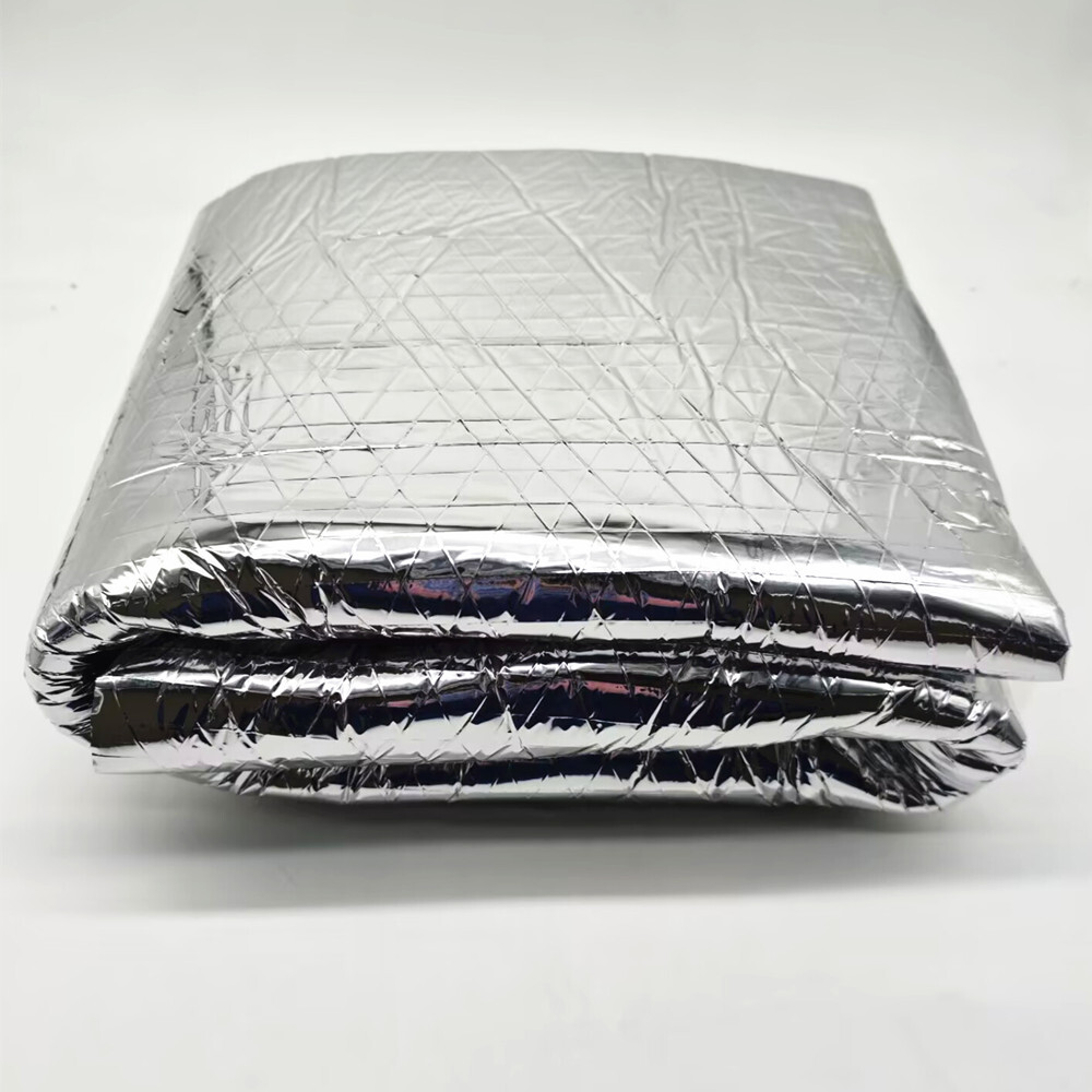 Fireproof Sound Deadener Heat Insulation Mat 7MM 200X50cm For Car Hood Engine